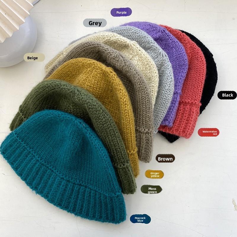 Classic Knit Beanie Hat For Women With Warmth And Windproof Protection For Fall Winter Casual Wear