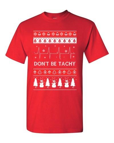 Don t Be Tachy Snowman Red Ugly Christmas Holiday Funny Adult DT T-Shirt Tee Unisex T-Shirt L