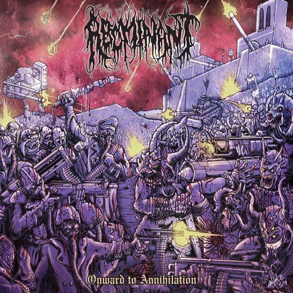 

CD ABOMINANT - Onward to Annihilation DG076 DeathGasm Recor 2013 US Rock Used