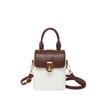 Summer summer exquisite texture small bag women's 2025 new retro contrasting color messenger mobile phone bag shoulder handbag