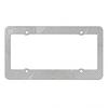 Metal Tag Frame Auto License Bracket Graphite Steering Wheel Icon Aluminum Print Car Custom Print