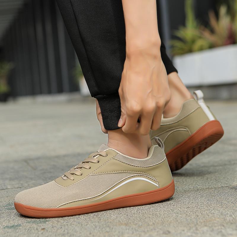 New Barefoot Shoes Men's Large Size Wide Last Shoes Breathable Non-slip Soft Sole Indoor Fitness Comprehensive Training Shoes Women