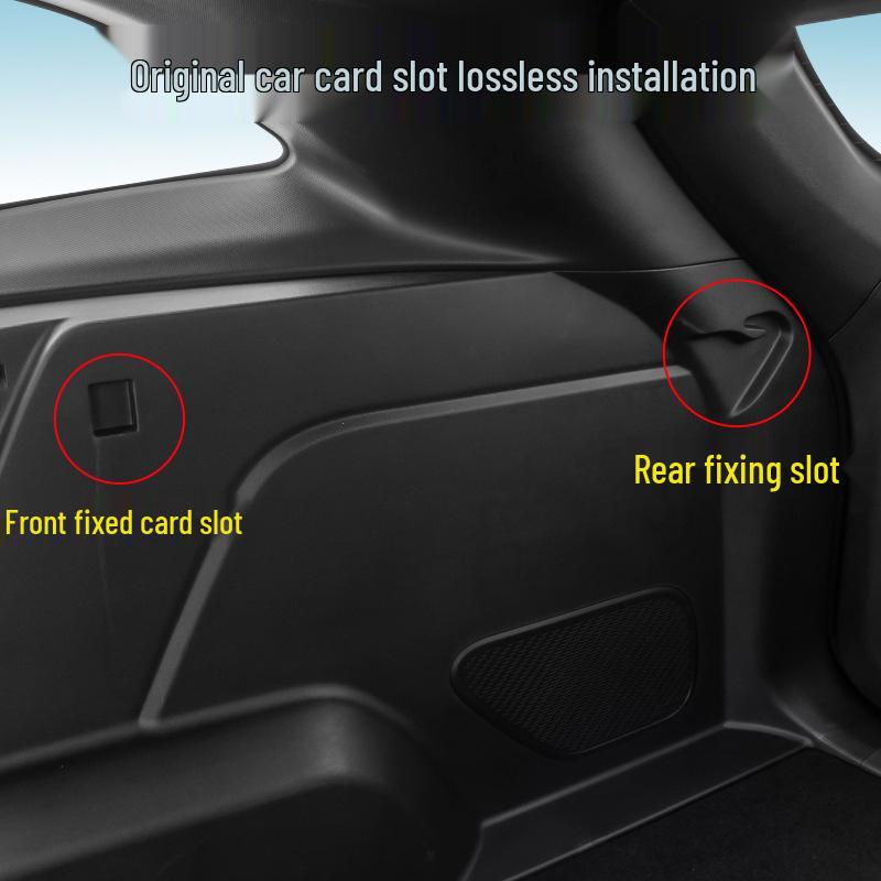 Compatible with 26 Geely Galaxy M7 Models: Trunk Sunshade Storage Curtain & Interior Partition Baffle Accessories.