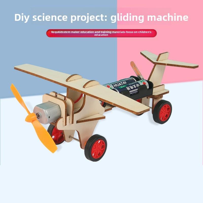 Self Made Wooden Electric Scooter Model Material Set Children Educational Toys For Kids Educational Toys