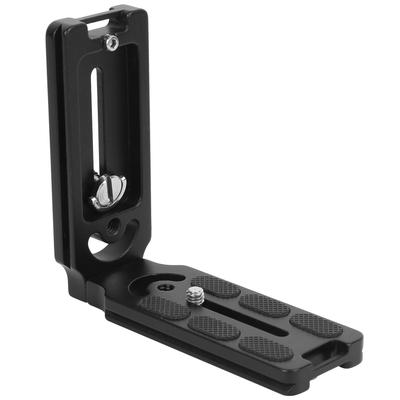 Aluminium Alloy Anodic Oxidation Hollow L Shape Quick Release Plate SLR Camera Bracket Accessory