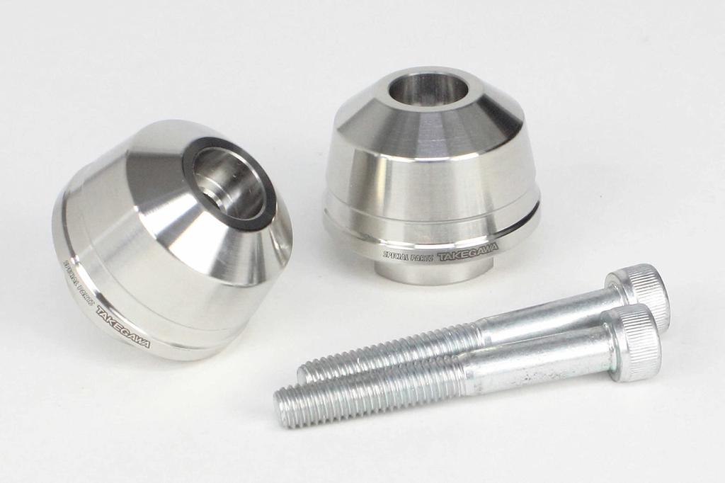 SP Takegawa Stainless Steel Accessory Bar Ends (2 pieces) for Monkey 125/GROM (06-01-0195)