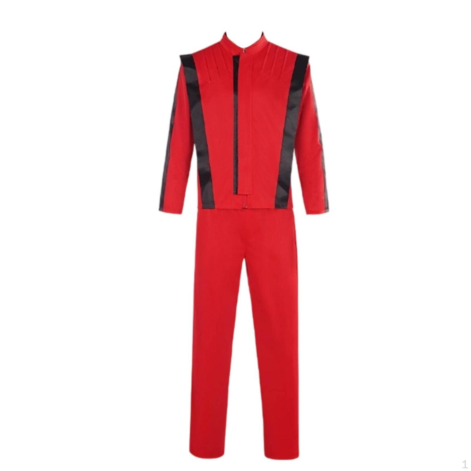 Drama Costume Music Star Red Jacket
