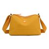 Nylon Crossbody Bag Women's Lightweight Commuter Shoulder Bag Multi-compartment Small Square Bag