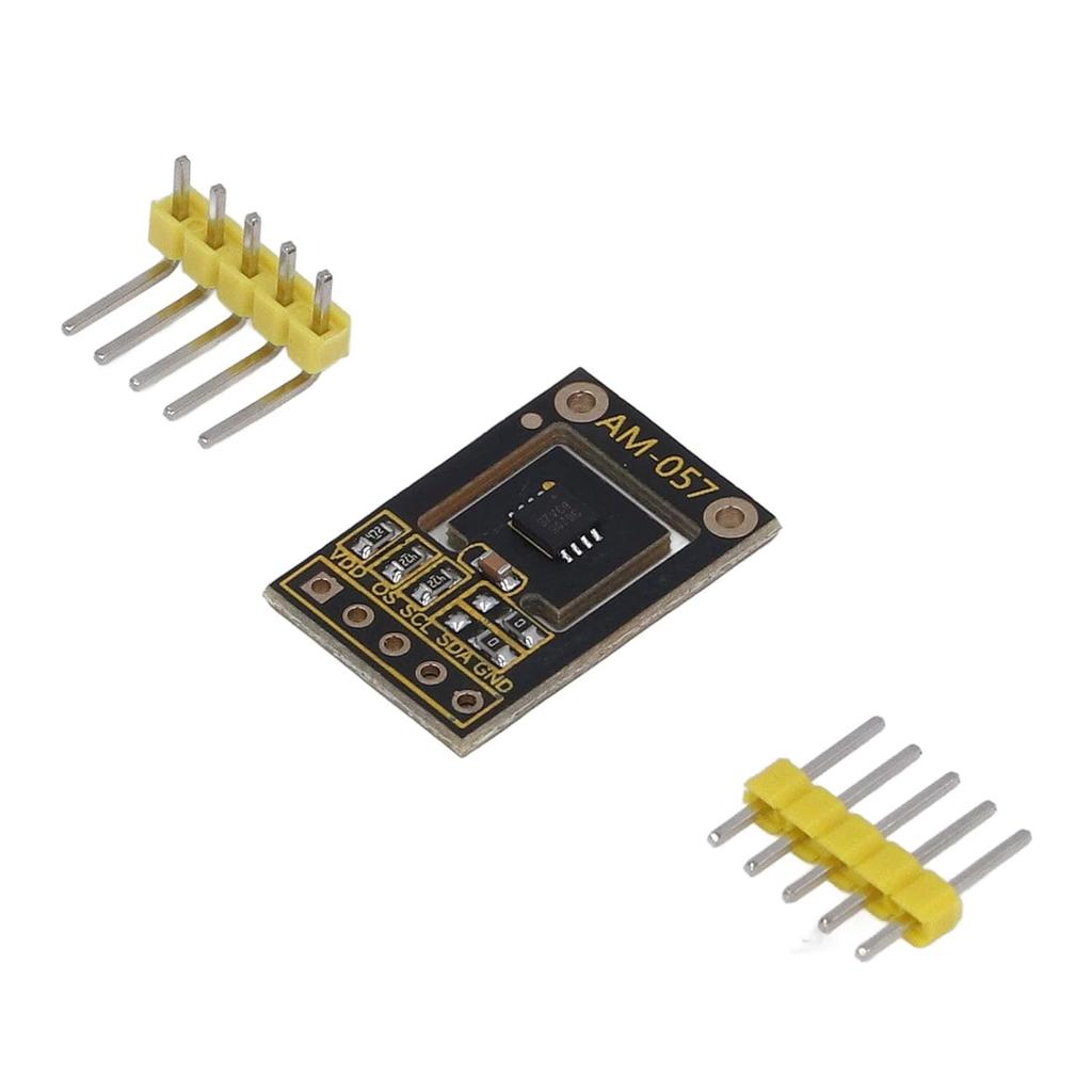 MAX30205 Temperature Humidity Sensor Module, 2.7‑3.3V Human Body Temp Sensor Board, 0.1°C Accuracy Body Sensor Module with Alarm, I2C