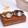 Luxury Diamond Inlaid Mother-of-Pearl Girls' Watch, Seven-Color Design