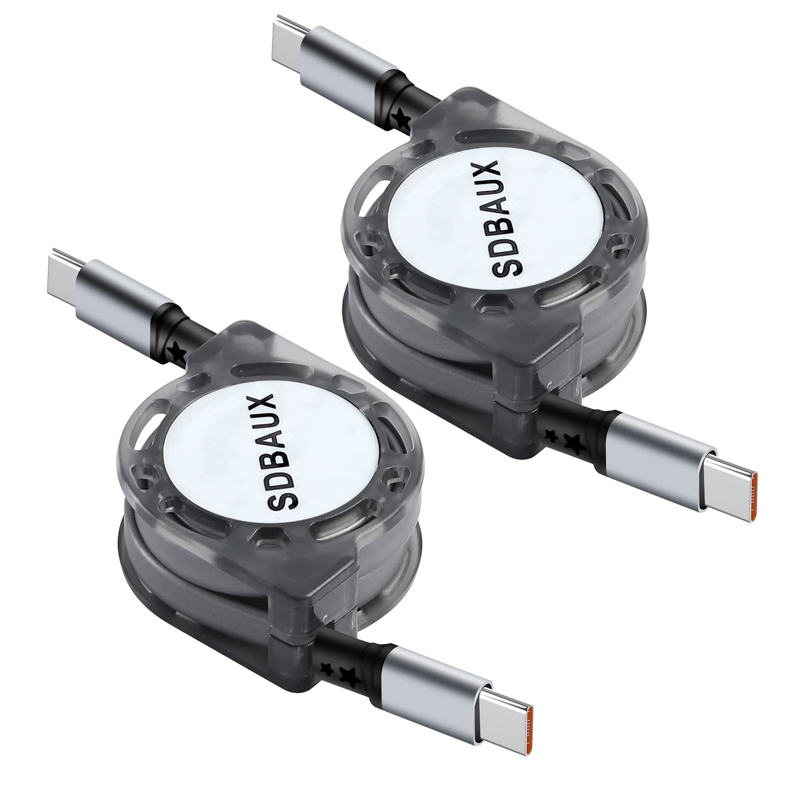 

[Set of 21M] SDBAUX Windable USB-C Cable PD Compatible 60W 3A Fast Charging 480Mbps Data Transfer Ultra Durable P9P10P20P20 ProA1Mi Mix 2Galaxy Note