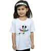 Disney Girls Mickey Mouse Rainbow Chain Cotton T-Shirt