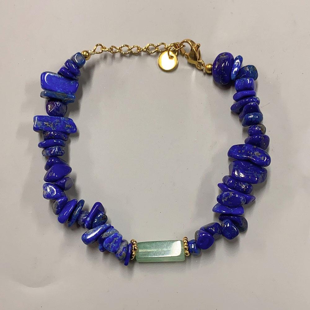 Feeling Spar Mix and Match Armband Natur Süßwasserperlen Armband Reisetrend Matching