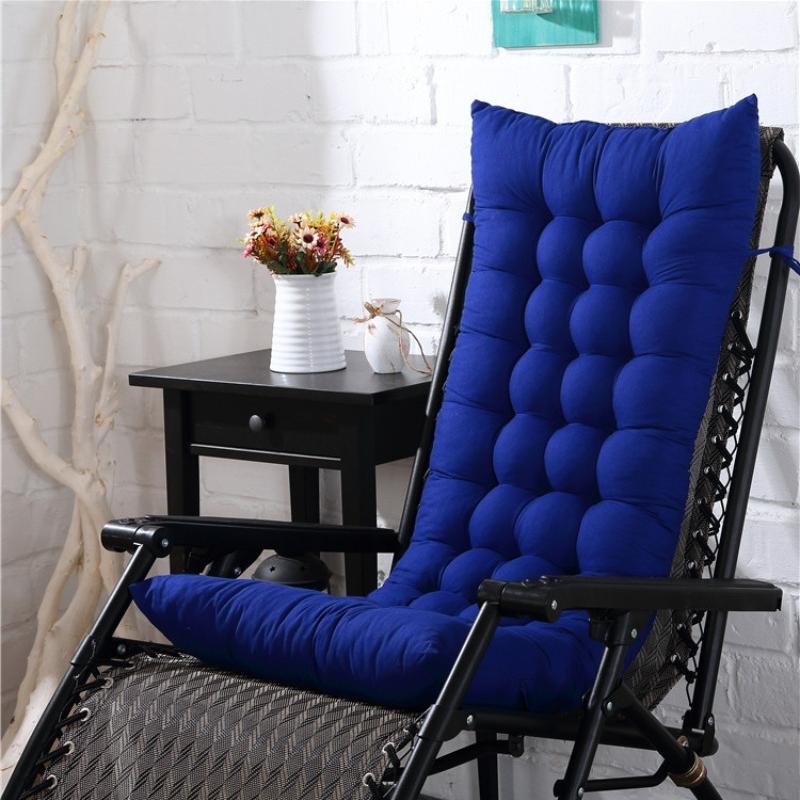 1pc Thickened recliner cushion office sofa summer lunch break rocking chair cotton cushion available on the beach