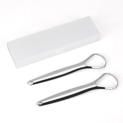 2 Pack Tongue Scraper Tongue Cleaner Reduce Bad Breath Metal Tongue Scraper Fresh Breath For Adults And Kids
