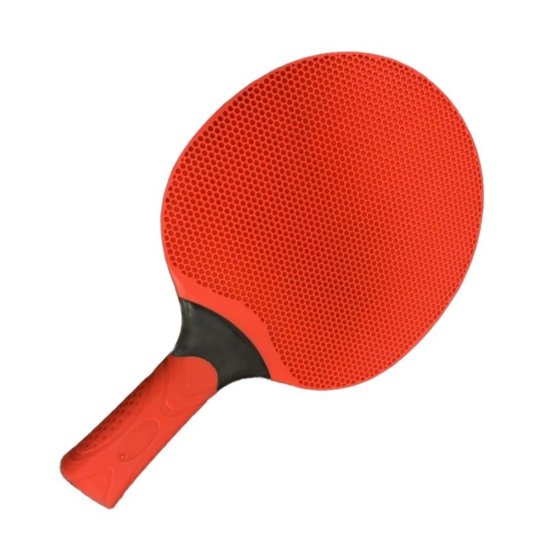 Comfortable Grip PingPong Paddle Portable Table Tennis Paddle Rubber Table Tennis Rackets for Indoor Outdoor Play