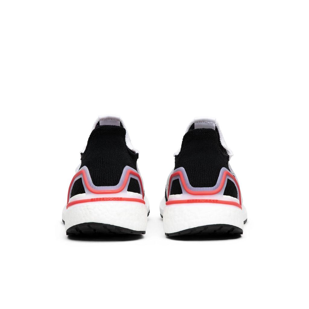adidas UltraBoost 19 'Rosso Laser' (Unisex) Scarpe da Corsa Cloud White / Chalk White / Active Red B37703