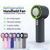 USB Charging Mini Fan S006: Portable, Powerful Brushless Motor with Digital Display