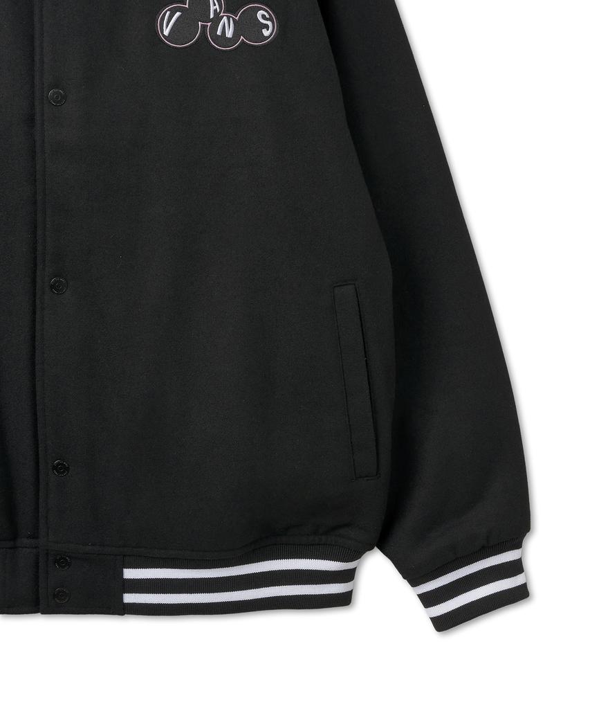 Vans Scuttle Baseball Jacket - Black / Vn000Hmnblk1