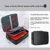 Travel Document Organizer With Fireproof Silicone For Family And Travel Use