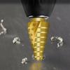 4-22mm Hexagon Screw Drill HSS Spiral Step Cone Drill Bit Carbide Drilling Tool Step Drill Bit
