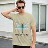 T-shirt Oversize Perché Sono Così Figo Divertente Meme Libellula Magliette in Puro Cotone T-shirt Casual Top a Manica Corta Divertenti Y2K