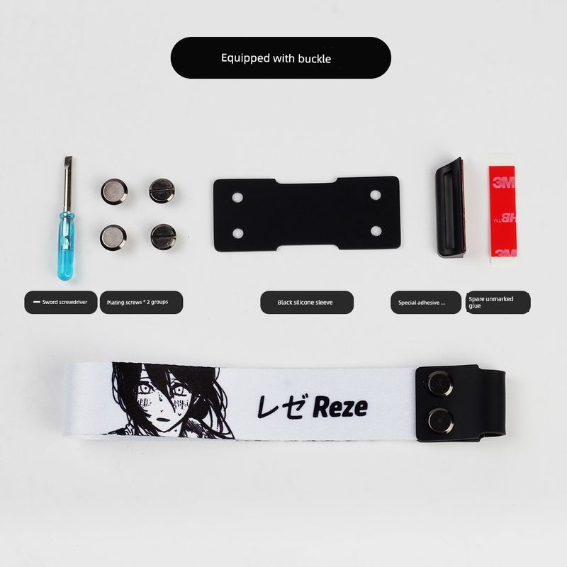 

Wooting Keyboard Ribbon Lanyard Initial D Decorative Band Atk68 Competitive Keyboard Accessories Sling Universal Lei Sai [Send Upgrade Black Accessories]]