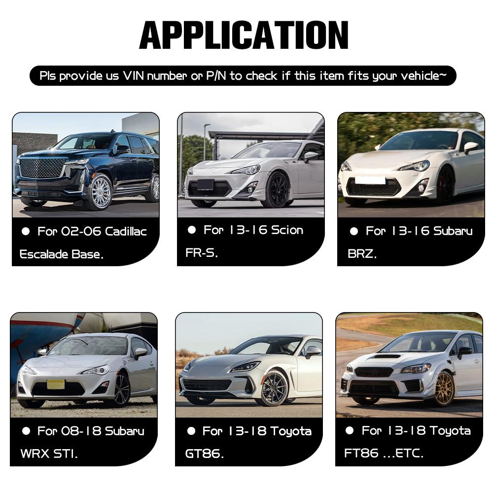 Maniglia pulsante di copertura di emergenza del freno a mano per Toyota GT86 Scion FRS per Subaru BRZ