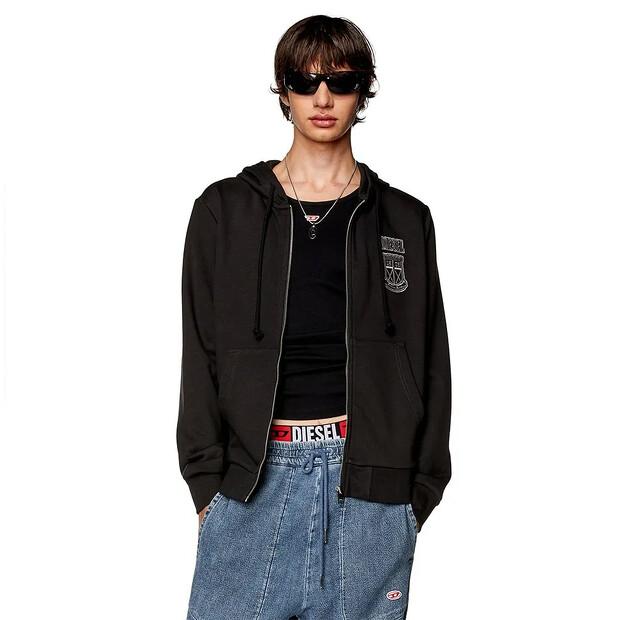 Diesel Ginn K10 Full Zip Sweatshirt