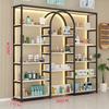 Floor-Standing Multi-Layer Nail Polish and Beauty Salon Display Rack