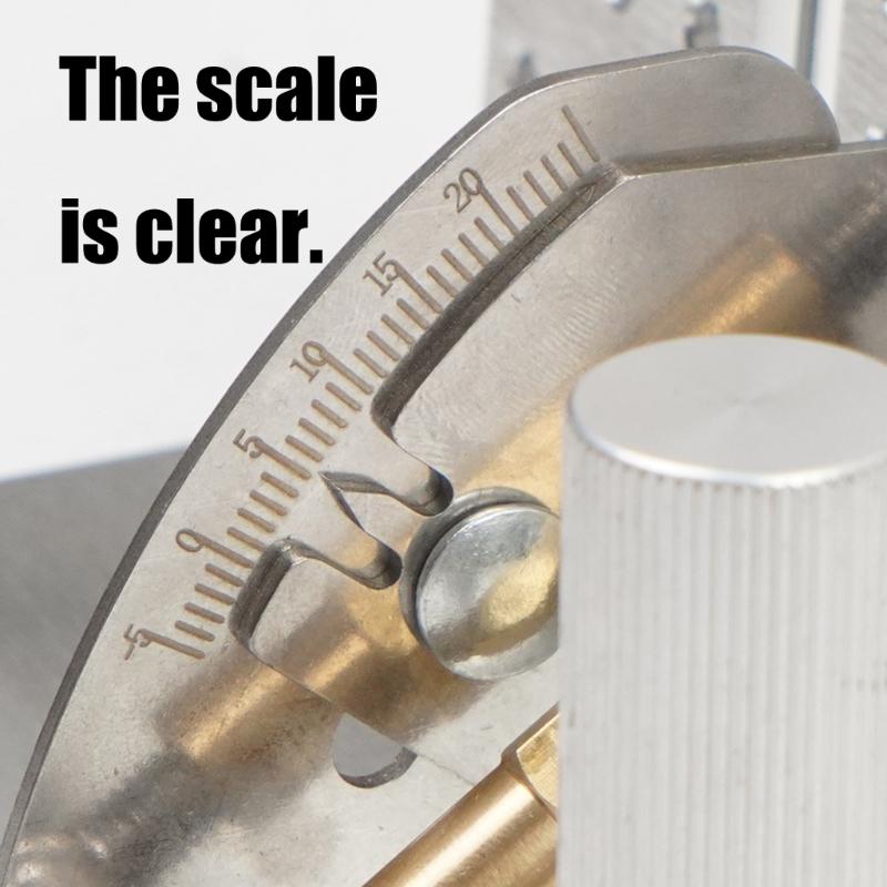 Belt Grinder Cutter Jig Long Sharpening Locator Double Press Plate Cutter Making Angled Grinding Guide for Belt Sander Machine