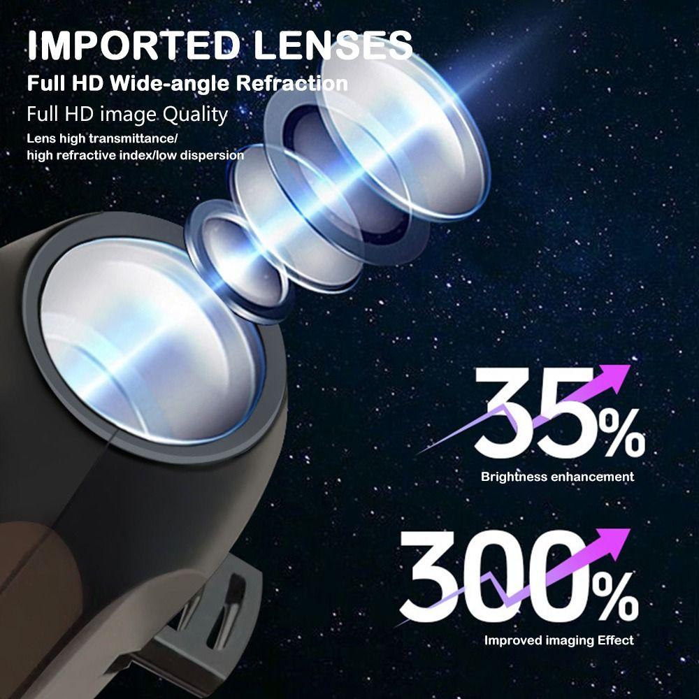 5V USB Powered Christmas Projection Lamp Projector Lamp Atmosphere Creation Space Projector LED Light Ceiling Projection