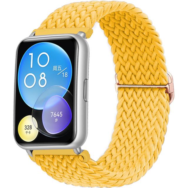 

Band for HUAWEI watch fit 2 strap accessories braided solo loop bracelet wristband replacement belt correa HUAWEI watch fit2 HUAWEI watch fit 2