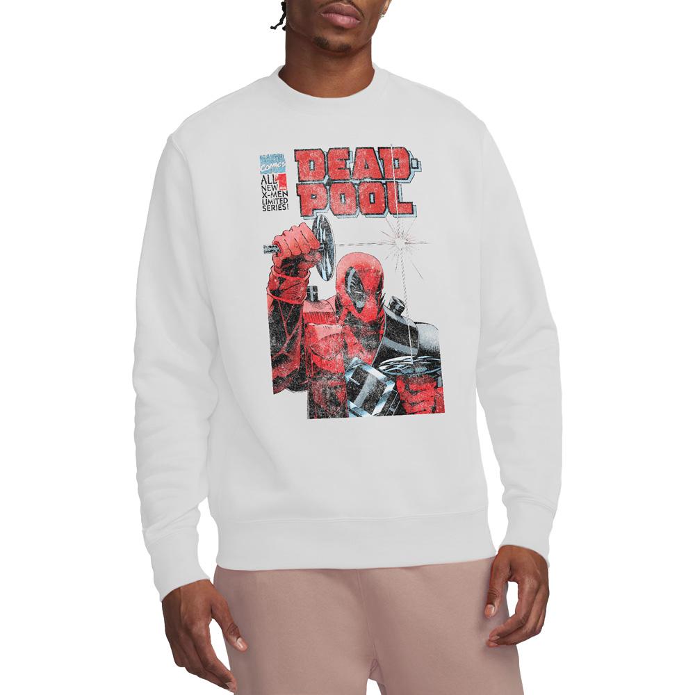 Deadpool Unisex Adult Comic Cover Sweatshirt