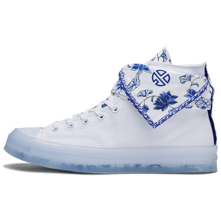 

Кроссовки унисекс Converse Lay Zhang x Chuck 70 High Blue White Porcelain Classic-Blue 170624C