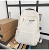 Schoolbag backpack men's 1011 new versatile large-capacity college backpack girls simple junior high school high school bag