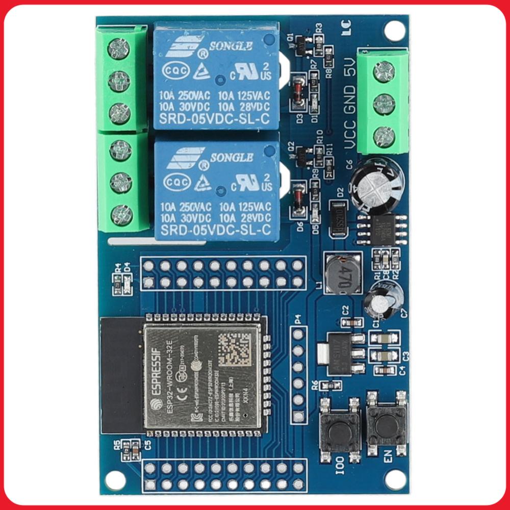 ESP32 WIFI Bluetooth-compatible BLE Relay Module DC 5-30/60V Power Supply Module ESP32 WIFI BT BLE Relay Module