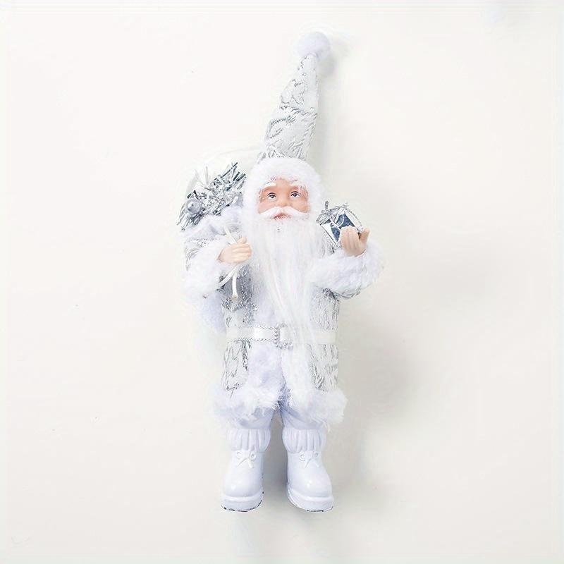 1pc Santa Claus Standing Posture Christmas Tree Pendants Figurines Christmas Party New Year DIY Decoration