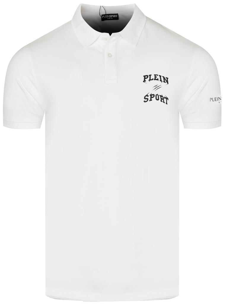 Plein Sport - Men' Polo Shirt - Ps25Mpl01/01 White