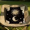 gorgeous sun moon and stars Cushion Cover Soft Reversible  Durable Pillow Cover  MultiScene Use for Home  Car Daily Comfort