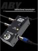 M-VAVE Guitar ABY Line Selector: Pro Electric Guitar Amp Switch & Signal Splitter for Performances