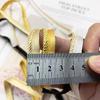 Largeur 10mm 50 Yards Cordon Passepoil Biais Bord Doré Argenté Blanc Ruban Biais Pour Patchwork Vêtement Couture Fabrication Garniture Fourniture