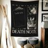 L Wall Tapestry Aesthetic Wall Hanging Printed Fabric Blanket Decorative Tapestries for Bedroom Living Room Home Decor