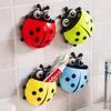 Cute Funny Cartoon Ladybug Toothbrush Sucker Tooth Brush Holder