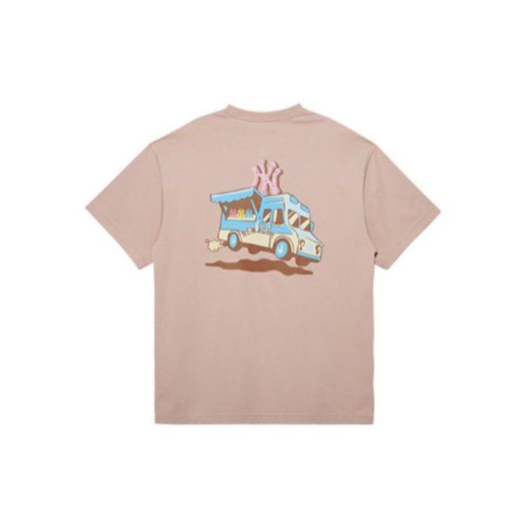 New Era New York Yankees SS23 Logo Buchstabendruck T-Shirt Unisex Oberteile Rosa 13718773
