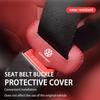 BIG1 Leather Car Seat Belt Adjustable Anti-Scratch Protector Buckle For Volkswagen VW Polo Jetta Sagitar Magotan Passat B5 B6 B7 CC