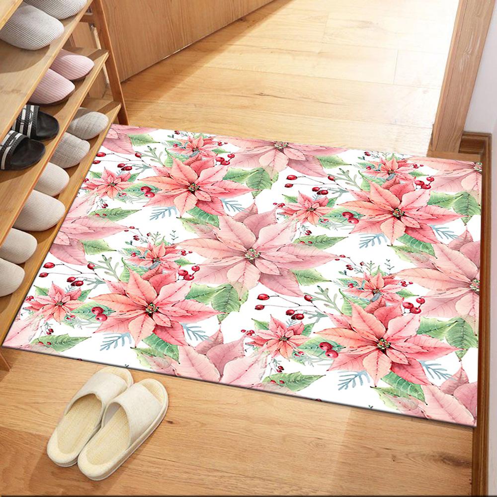 Christmas 101 Floor Rug Office Rug Design for Bedrooms Kitchen Playrooms Foyer Antislip Carpet Decorate Offices Birthday/Christmas Gift