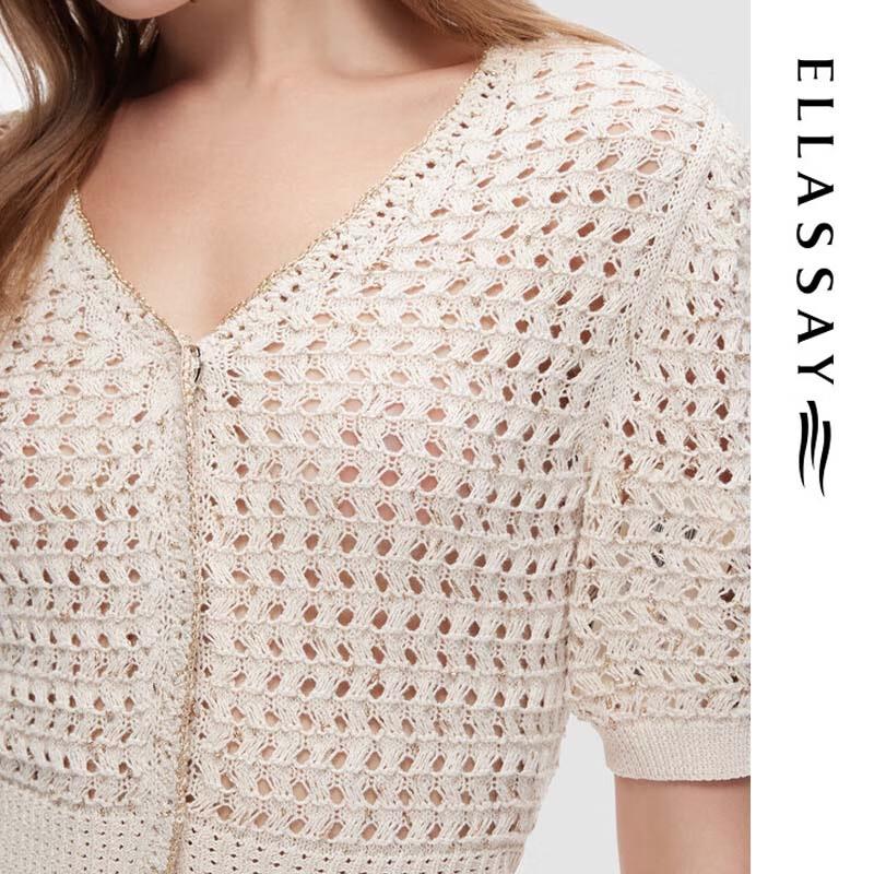 ELLASSAY Women's Comfortable Gentle Knit Sweater