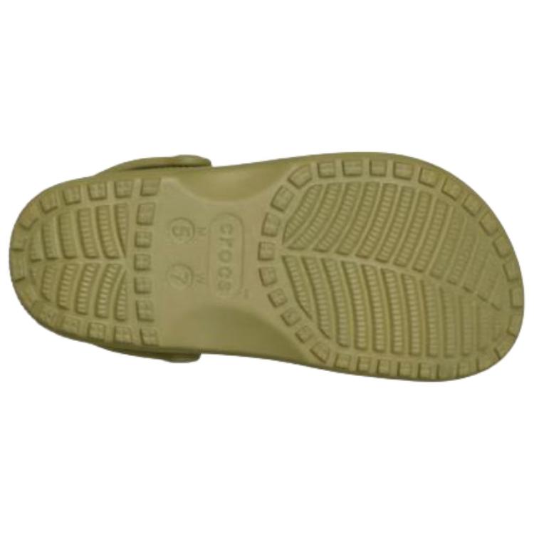 Crocs Classic Crafted Clog Canvas Low top Casual Shoes Unisex Green 211354-3UA