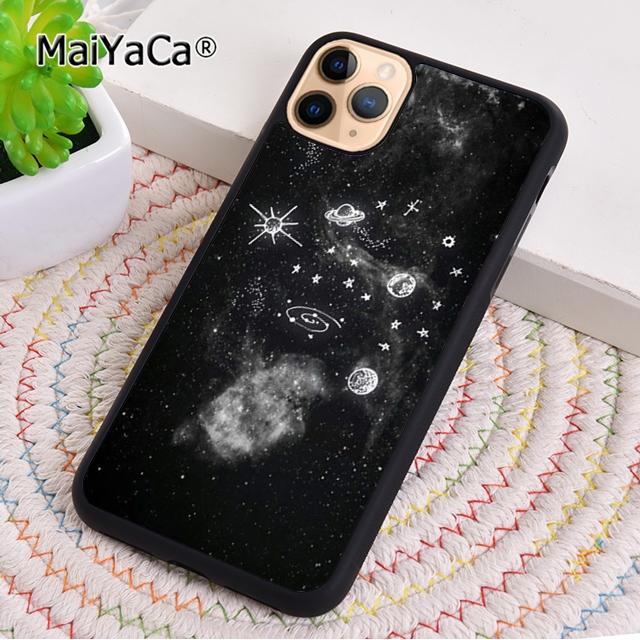 Trippy Art aesthetic Space Moon Phone Case For iPhone 17 Air 16 pro max 15 14 plus 12 13 Shell Cover coque